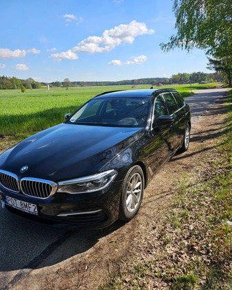 BMW Seria 5 cena 91000 przebieg: 250000, rok produkcji 2018 z Krobia małe 92